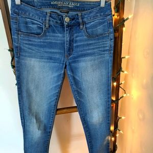 American Eagle Skinny Jeans Size 6 Regular